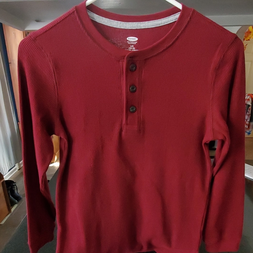 Old Navy Youth Henley.  NWOT